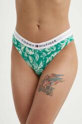 Tommy Hilfiger chiloti de baie culoarea verde, UW0UW05365 PPYH-BID10D_77A Costum de baie dama