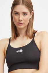 The North Face sutien sport Flex culoarea negru, neted, NF0A894JJK31 9BYH-BID0MH_99X (NF0A894JJK31)