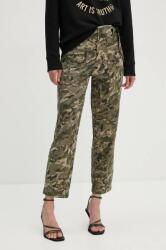 Zadig&Voltaire pantaloni femei, culoarea verde, fason cargo, high waist, WWPA00807 9BYH-SPD14A_77X (WWPA00807)