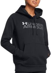 Under Armour Hanorac Under Armour Rival Fleece Wordmark Hoodie-BLK 1386512-001 Marime XS (1386512-001) - top4running