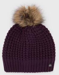 Helly Hansen caciula culoarea violet, din tricot gros 9BY8-CAD0FY_44X