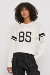 Tommy Hilfiger longsleeve femei, culoarea bej WW0WW40594 PPYH-BUD003_01X (WW0WW40594)