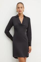 KARL LAGERFELD rochie culoarea negru, mini, evazată, 246W1300 9BYH-SUD1LZ_99X (246W1300)