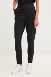 JOOP! pantaloni de trening culoarea negru, neted PPYX-SPD0R0_99X