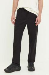 Vans pantaloni barbati, culoarea negru, drept 9BYX-SPM0D4_99X