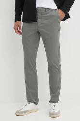 Hackett pantaloni barbati, culoarea verde, drept, HM212487R 9BYH-SPM0R8_07X