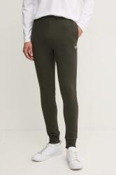 Lacoste pantaloni de trening culoarea verde, neted 9BYY-SPM0FO_79X