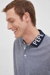 Pepe Jeans polo de bumbac Fabrice D culoarea albastru marin, modelator PPYY-POM07N_59X (PM541827.596)