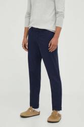 PS Paul Smith pantaloni barbati, culoarea albastru marin, drept 9BYX-SPM03C_59X