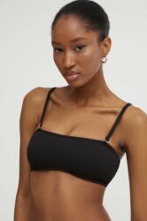 ANSWEAR sutien de baie culoarea negru, cupa usor rigidizata BBYH-BID063_99X Costum de baie dama