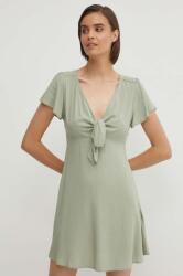 Pepe Jeans rochie NANI culoarea verde, mini, evazată, PL953568 9BYH-SUD0F0_77X (PL953568)