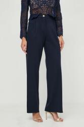 Marella pantaloni femei, culoarea bleumarin, lat, high waist 2413780000000 PPYH-SPD0G2_59X (2413781054200)