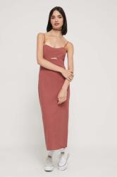 Abercrombie & Fitch rochie culoarea roz, midi, mulata 9BYX-SUD1FU_30X