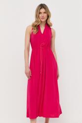 Max Mara rochie culoarea roz, maxi, evazati PPYX-SUD1BH_43X