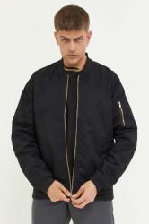 Dickies geaca bomber barbati, culoarea negru, de tranzitie 9BYX-KUM0JK_99X