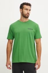 Napapijri tricou din bumbac S-Linth barbati, culoarea verde, cu imprimeu, NP0A4I39G1T1 9BYH-TSM10F_77X