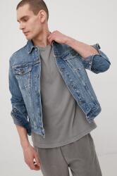 Superdry geacă din denim bărbați, culoarea bleumarin, de tranziție PPYY-KUM0IO_59J (M5011276A.5ZL)