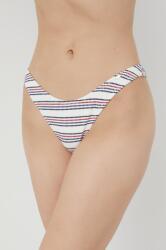 Superdry chiloti de baie culoarea alb PPYY-BID2H0_00X Costum de baie dama