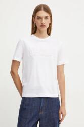 Max Mara Leisure tricou din bumbac femei, culoarea alb, 2426946038600 9BYH-BDD076_00X (2426946038600)