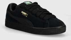 PUMA sneakers din piele Suede XL culoarea negru, 395205 PPYH-OBM1HK_99A