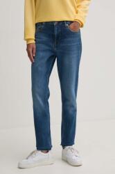 Pepe Jeans jeansi TAPERED JEANS HW femei, culoarea albastru marin, PL204591HV3 9BYH-SJD094_59X