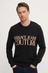 Versace pulover de lana barbati, culoarea negru, 77GAFM01 CMH80 9BYH-SWM054_99A (77GAFM01.CMH80)