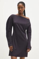 ANSWEAR rochie culoarea violet, mini, evazati BMYH-SUD0A8_49X (W24W.LF.111293.tos)