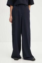 Sunnei pantaloni din lana 9BYH-SPD0AU_59X (RTWWBOT002)