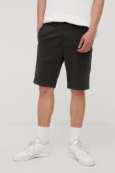 Superdry pantaloni scurti barbati, culoarea negru PPYY-SZM0RW_99X