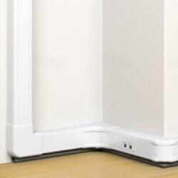 Legrand 075601 DLP bepattintható kábelcsatorna, 80x50mm, 1 rekeszes, 45mm fedéllel, 2m, fehér (075601)