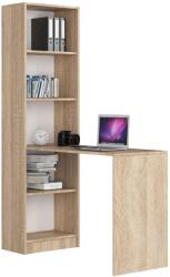 AKORD SMART CLP Stojó Büfé Dió Sonoma, 5 Polc, Laminált Lemez (1284)