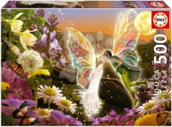 Educa Puzzle The Kiss Educa 500 darabos és Fix ragasztó (19907)