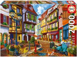 Educa Puzzle Bright Street Educa 2000 darabos és Fix ragasztó (19945)