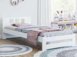 Komforttéka Magnat DMD12 Fenyő Ágykeret - Fehér - 90cm