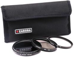 CARUBA UV + CPL + Változtatható ND2 400-as szűrőkészlet 62mm (FS 1 (62mm))