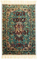 Seletti szőnyeg Burnt Carpet - többszínű Univerzális méret
