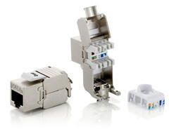 Equip Keystone - 767221 (Cat6A, árnyékolt, tool-free) 8db/csomag (767221)