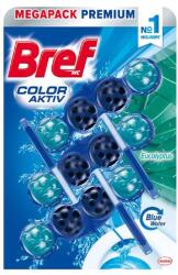 Bref Color Aktív WC frissítő eukaliptusz 3x50 g