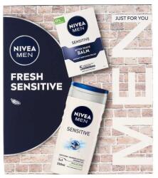 Nivea férfi ajándékcsomag Fresh Sensitive (Tusfürdő 250ml+After Shave balzsam 100ml