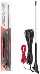 4Cars Antenna ferde VW, 45cm erősítővel 5mm