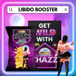 CHAZZ Libido Booster Chips nőknek díszdobozban 50g