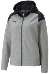 PUMA teamCUP Casuals Hooded Jkt Wmn Kapucnis melegítő felsők 658419-013 Méret XL - top4sport