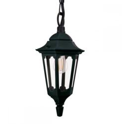 Elstead Lighting Pendul exterior Paris, 1xE27, D20, 5cm, H57-104cm, IP44, aluminiu negru, sticlă transparentă (PR9-BLACK)