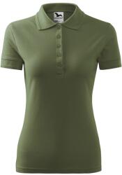 MALFINI Női galléros póló Pique Polo - Khaki | L (2100915)