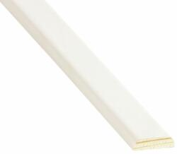 Deli Home DL518GR Fenyő lapos takaróléc, fehér alapozott fa 270 cm (1405672)