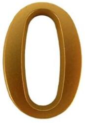  SB ajtószám öntapadós matt arany "0" 4, 5cm (3970160)