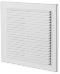  JKH szellőzőrács beépíthető 200 x 200mm műanyag fehér hálós (3364656)