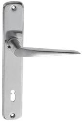  SB ajtókilincs 410 + ajtócím 90mm kulcslyukas polírozott (3986645)