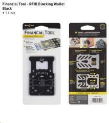 Nite Ize Financial Tool pénztárca multiszerszám, RFID blokkolóval, fekete (FMTR-01-R7)