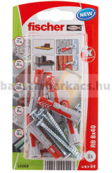 Fischer RB 8x40 K NV polcrögzítő (535959)